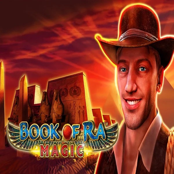 Book of Ra Magic logo – Slots by Greentube at X3bet casino