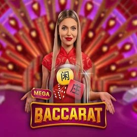 Live Casino logo of Mega Baccarat from Pragmatic Play at X3bet casino