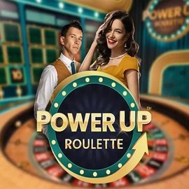 PowerUP Roulette slot visual from Pragmatic Play available on x3-bet.es