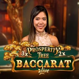 Prosperity Tree Baccarat logo by Evolution at X3bet casino