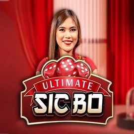 Ultimate Sic Bo online game logo by Ezugi on x3-bet.es
